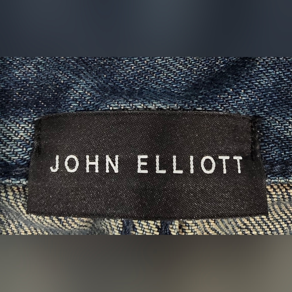 John Elliott Men's Distressed Straight Leg Jeans Size 33 - Picture 7 of 9